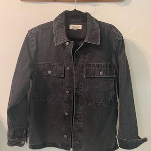 Madewell oversized denim jacket